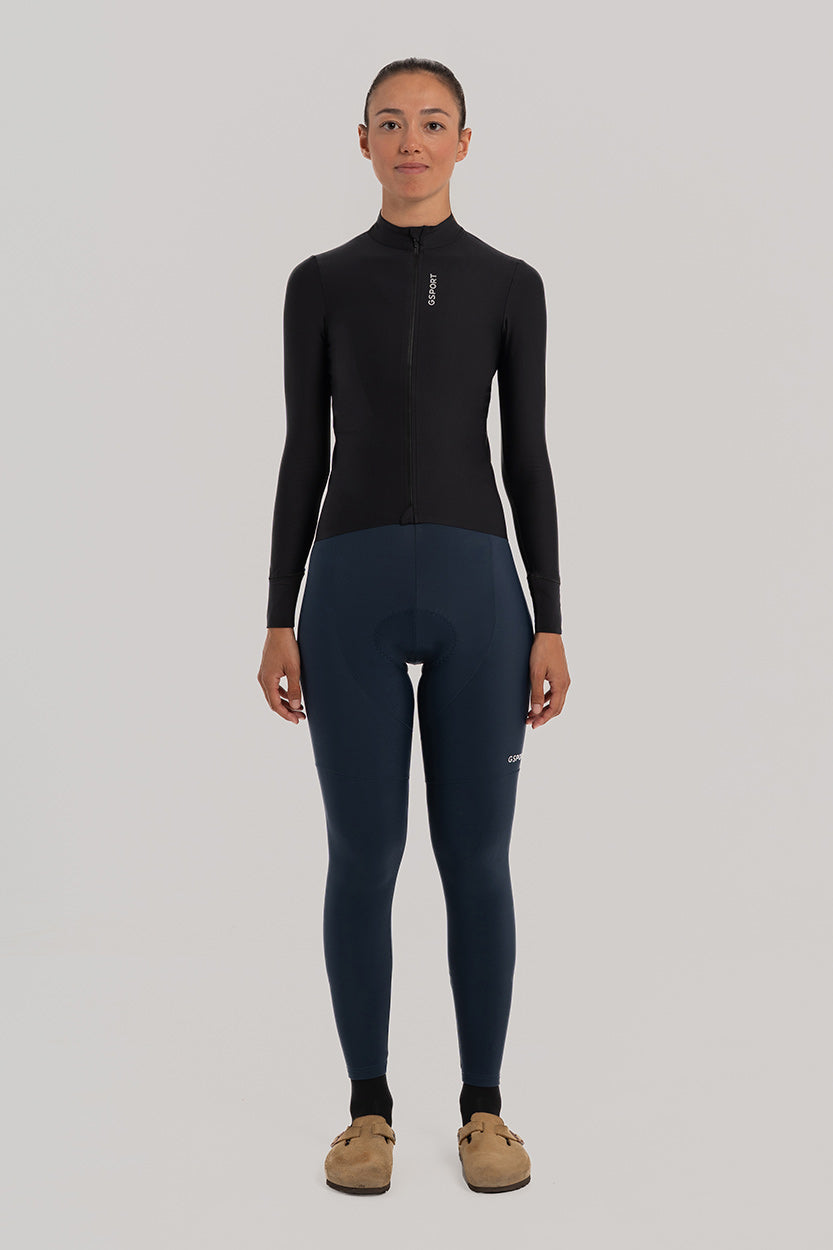 Maillot ONE de Invierno: Tejido afelpado ideal para entretiempo y climas suaves. Comodidad y rendimiento en cada ruta.