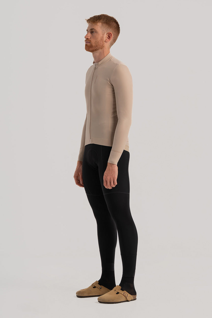 Maillot Pro Team invierno – Rendimiento superior en rutas frías.