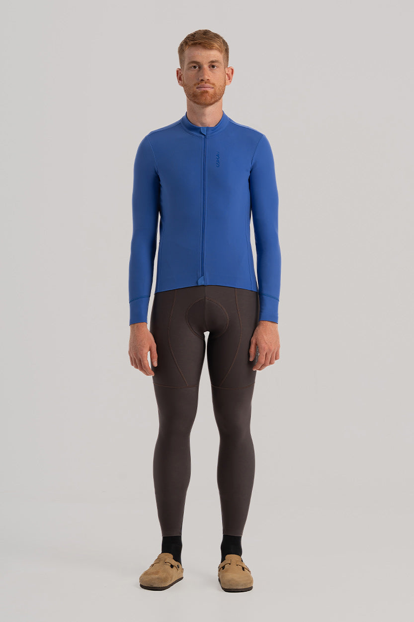 Maillot Pro Team invierno – Rendimiento superior en rutas frías.