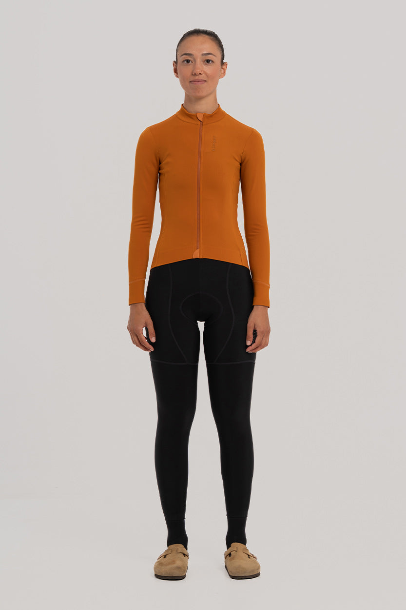 Maillot Pro Team invierno – Rendimiento superior en rutas frías.