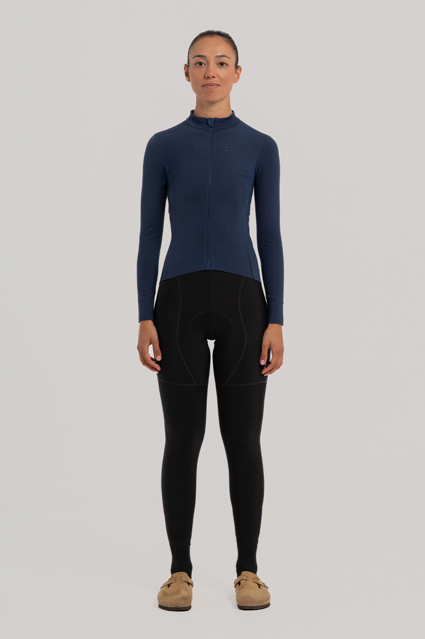 Maillot Pro Team invierno – Rendimiento superior en rutas frías.