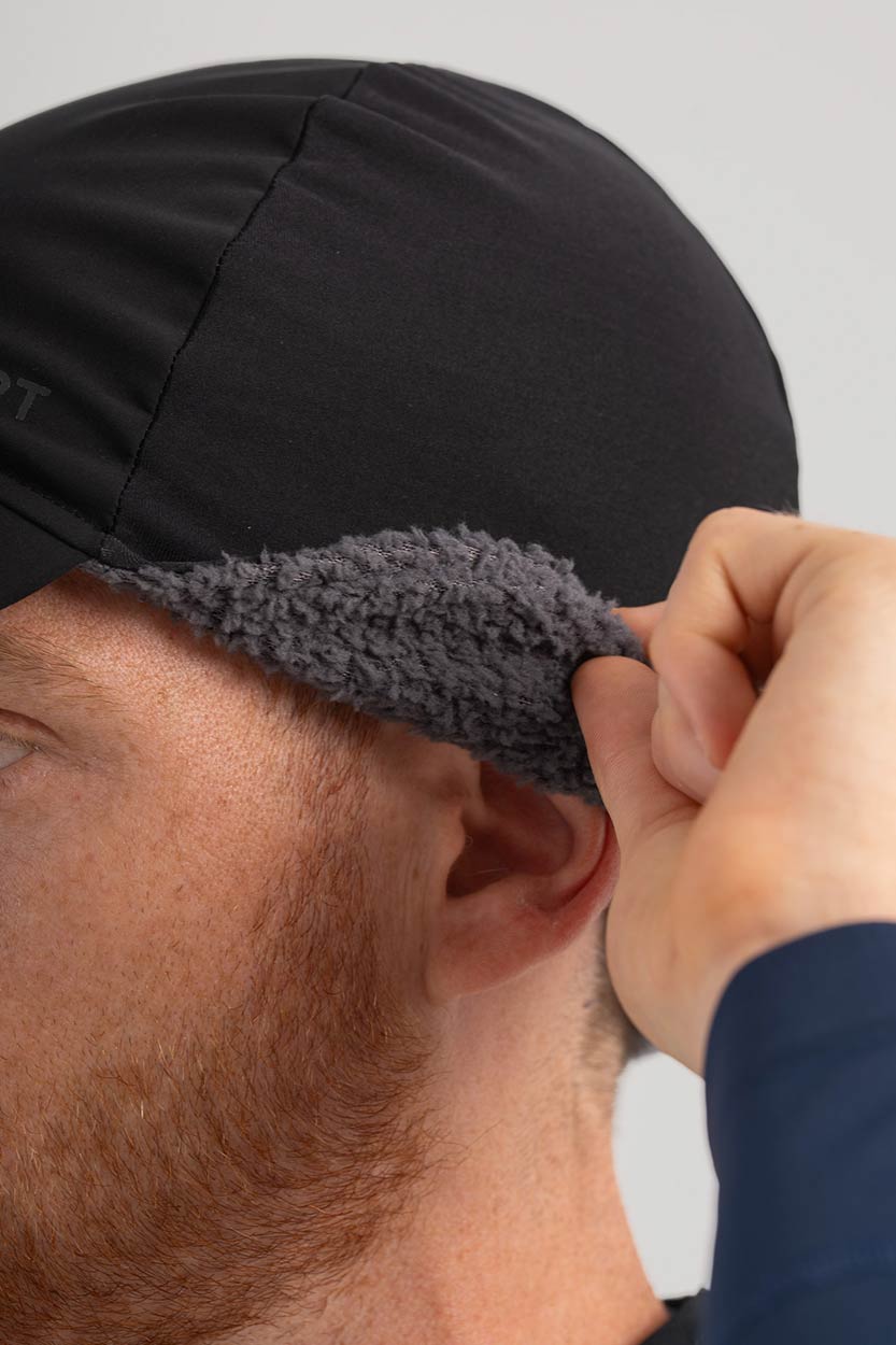 Tejido exterior waterproof para mantener la cabeza seca. 