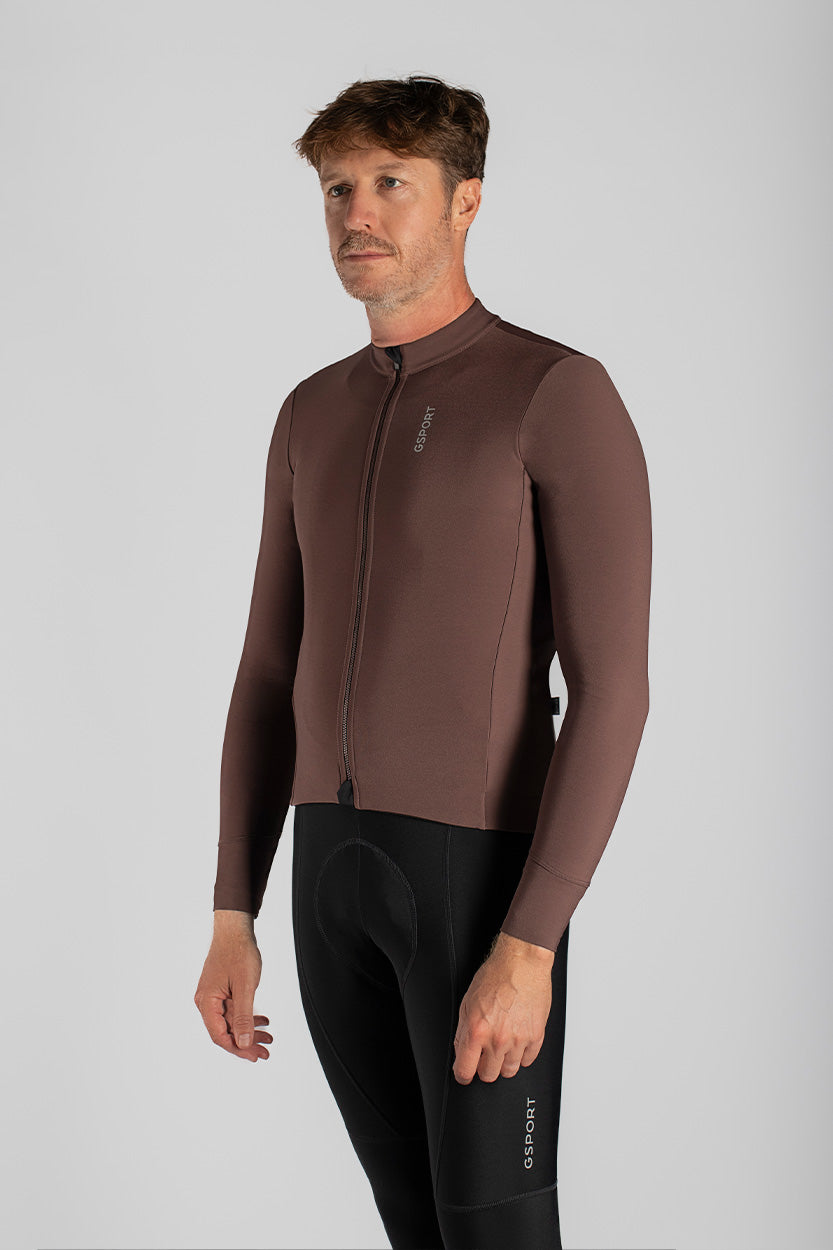 maillot pro team marron invierno hombre nueva colección