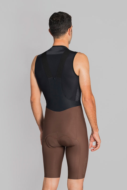 culotte pro skin swiss hombre ciclismo marron