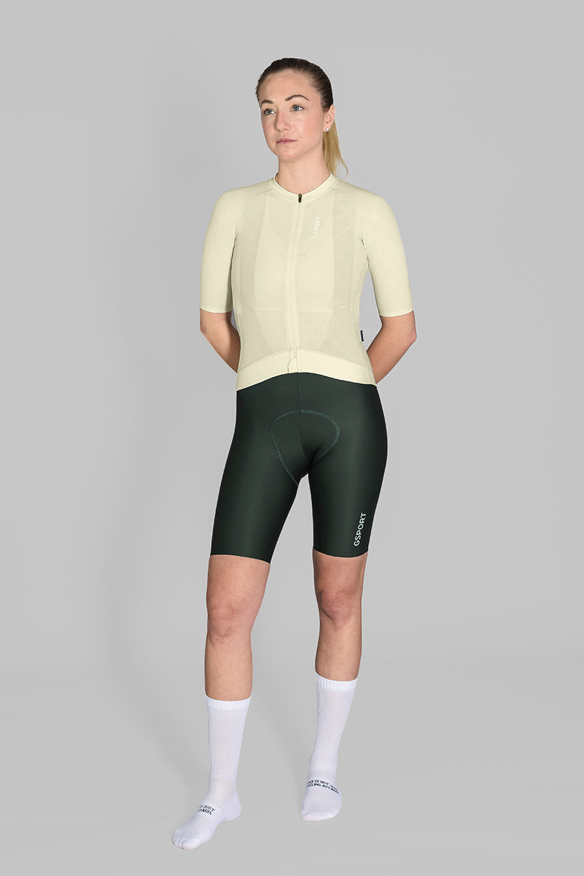 maillot pro team ciclismo mujer manga corta