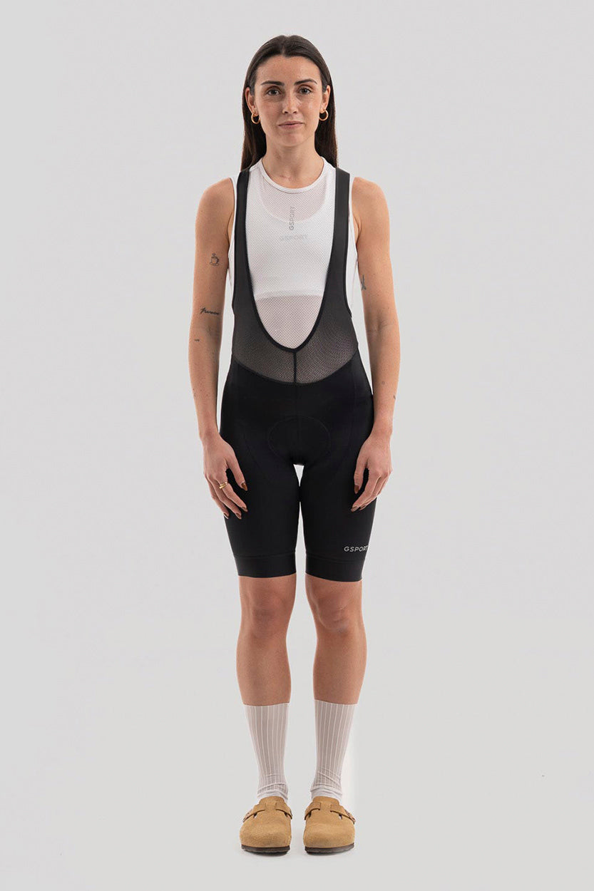 culotte negro para mujer de ciclismo