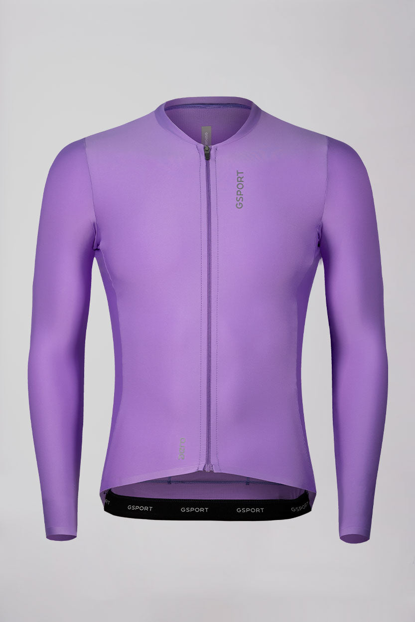 Maillot Aero Largo Quantum Morado
