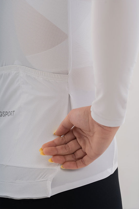 Maillot Aero ML Ivory Mujer