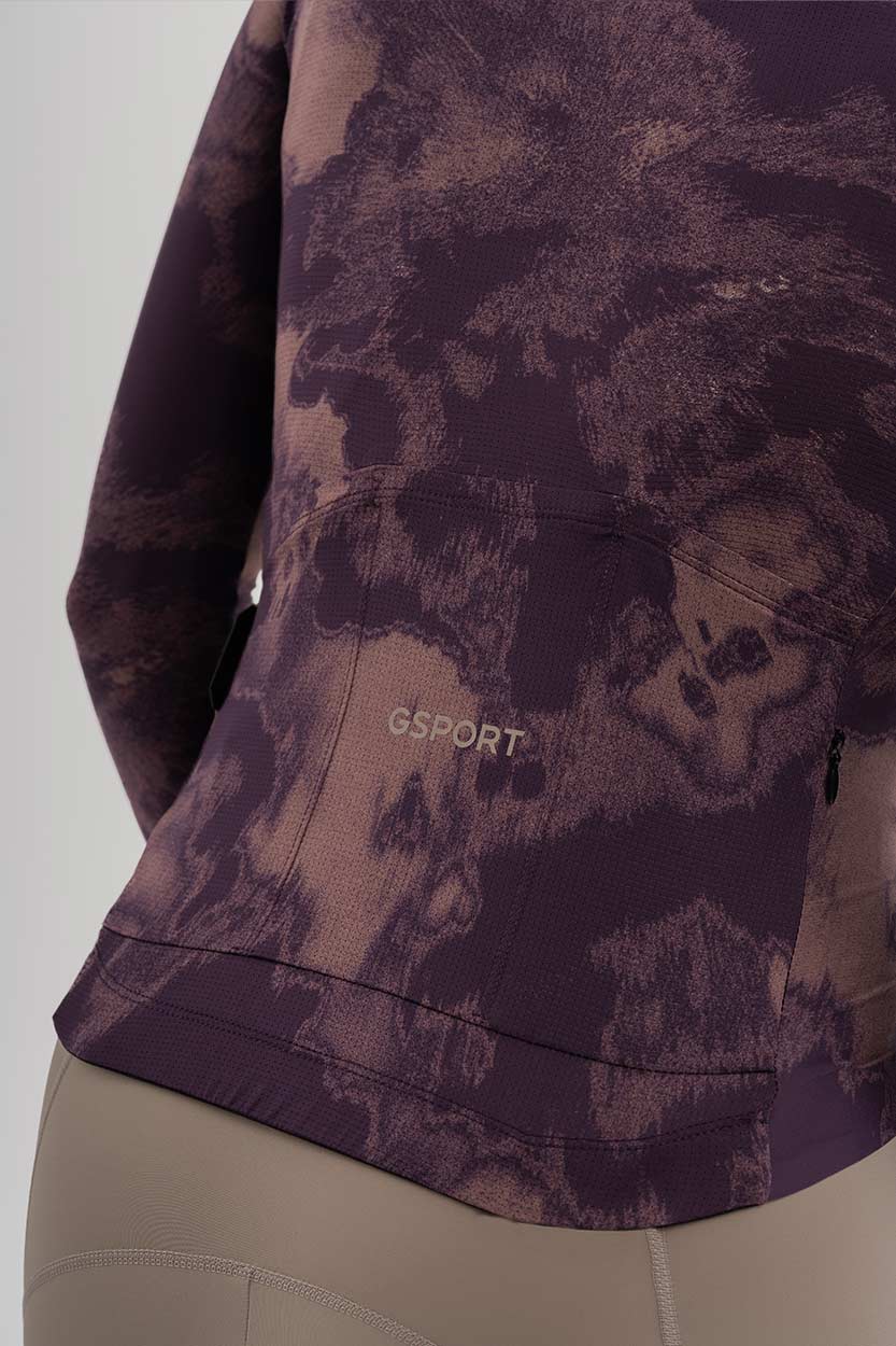 Maillot Aero ML Marble Mujer