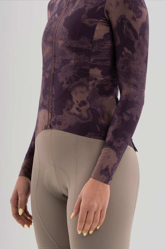 Maillot Aero ML Marble Mujer