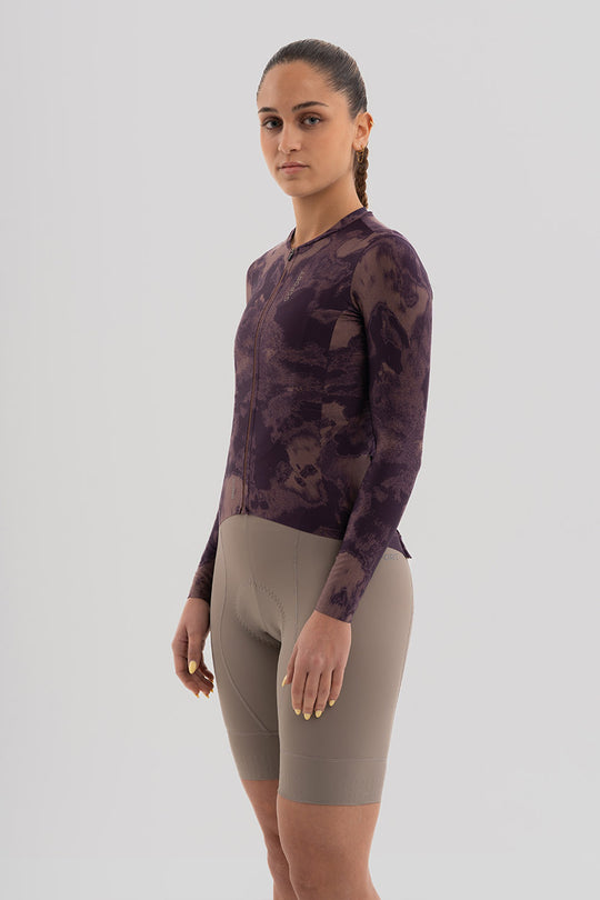 Maillot Aero ML Marble Mujer