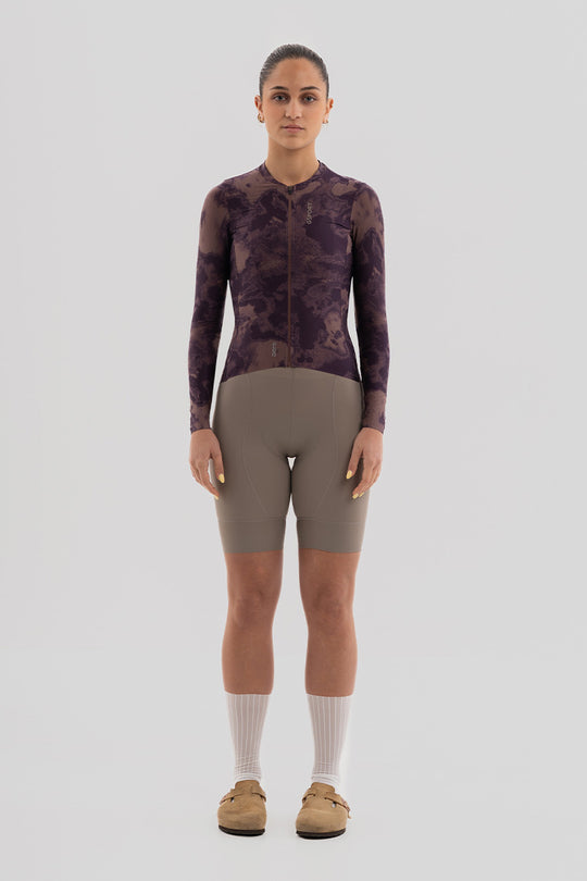 Maillot Aero ML Marble Mujer