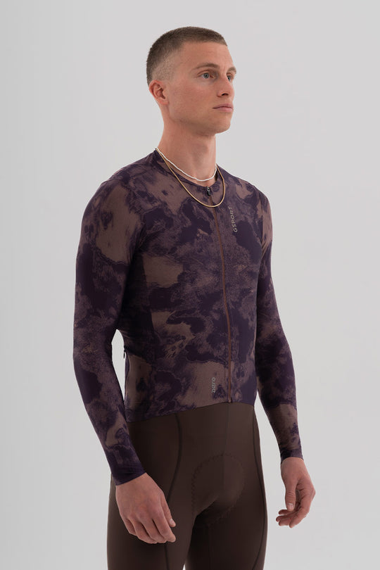 Maillot Aero ML Marble Hombre