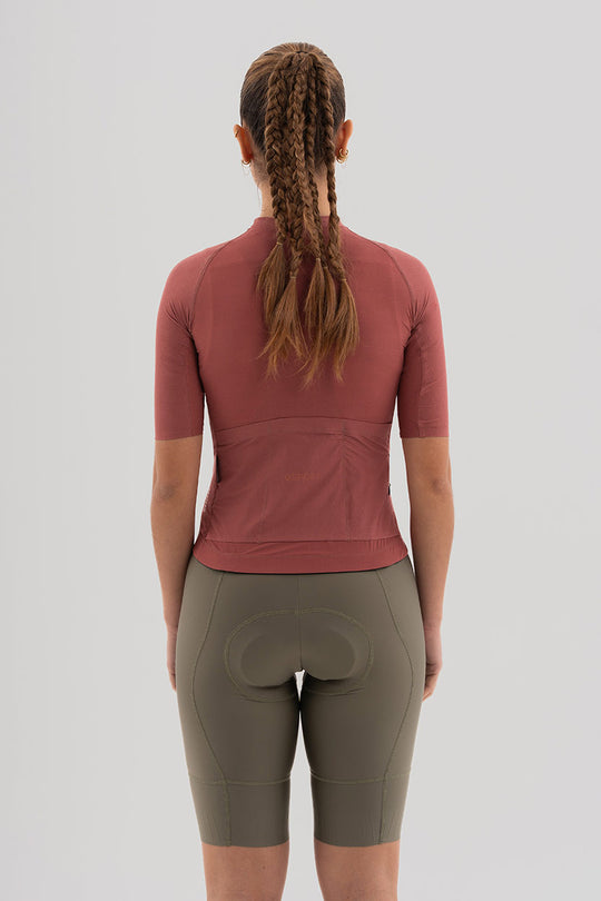 Maillot Pro Team Cardinal Mujer