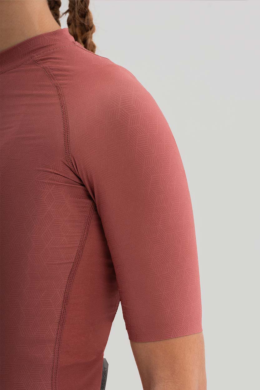 Maillot Pro Team Cardinal Mujer