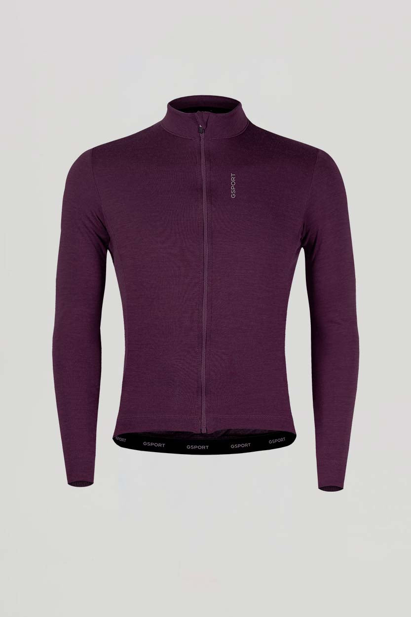 Maillot Active Merino Prugna