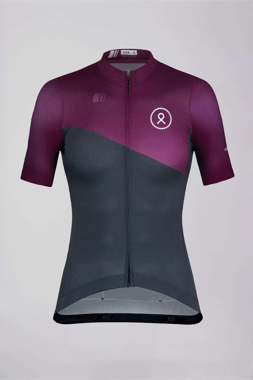 maillot ride for her cycling cancer mujer jersey solidario manga corta edicion especial coleccion gsport