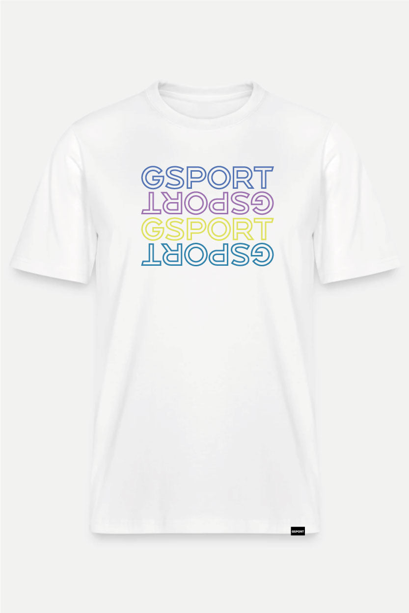 Camiseta Offbike Casual Blanca Gsport