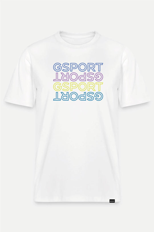 Camiseta Offbike Casual Blanca Gsport