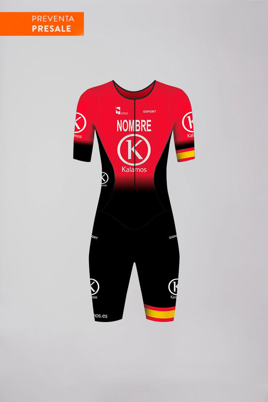 Mono Pro Skin M/Corta con bolsillo KALAMOS Mujer