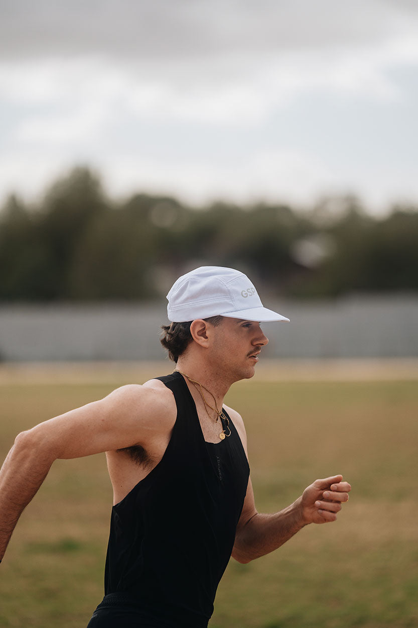 Gorra Running White