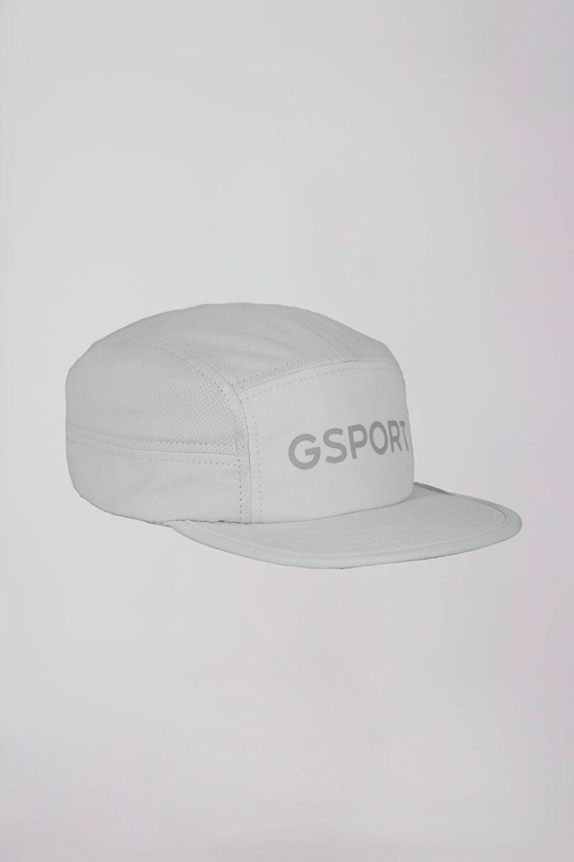 Gorra running blanca