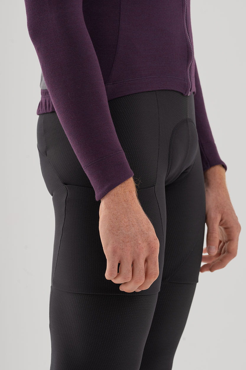 Maillot Active Merino Prugna