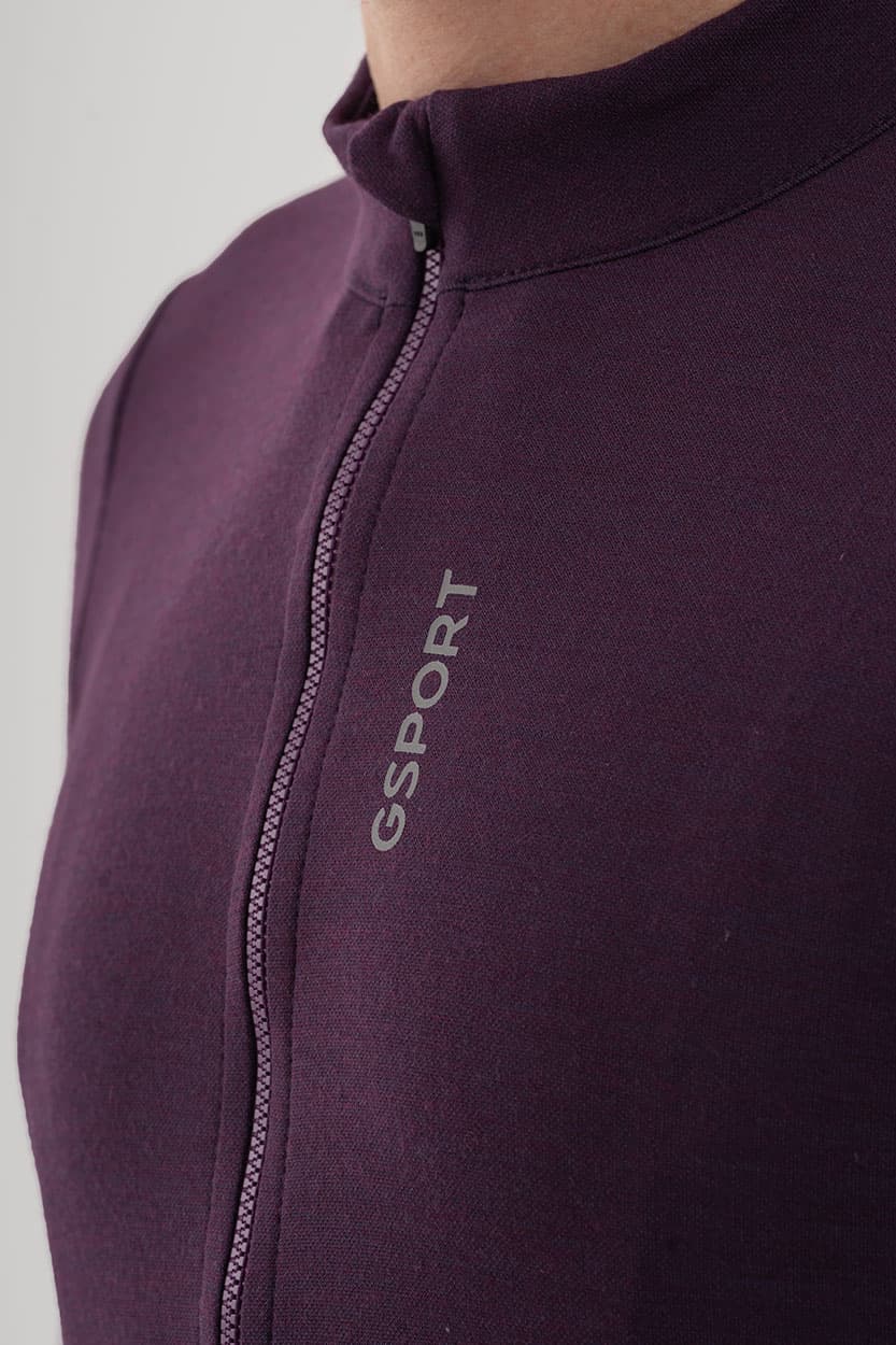 Maillot Active Merino Prugna