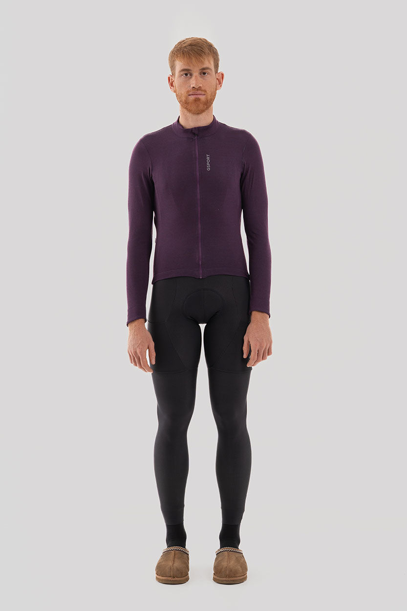 Maillot Active Merino Prugna
