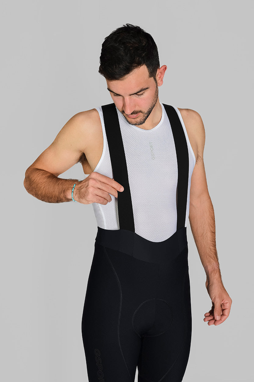 culotte hombre negro corto para verano para hacer bici