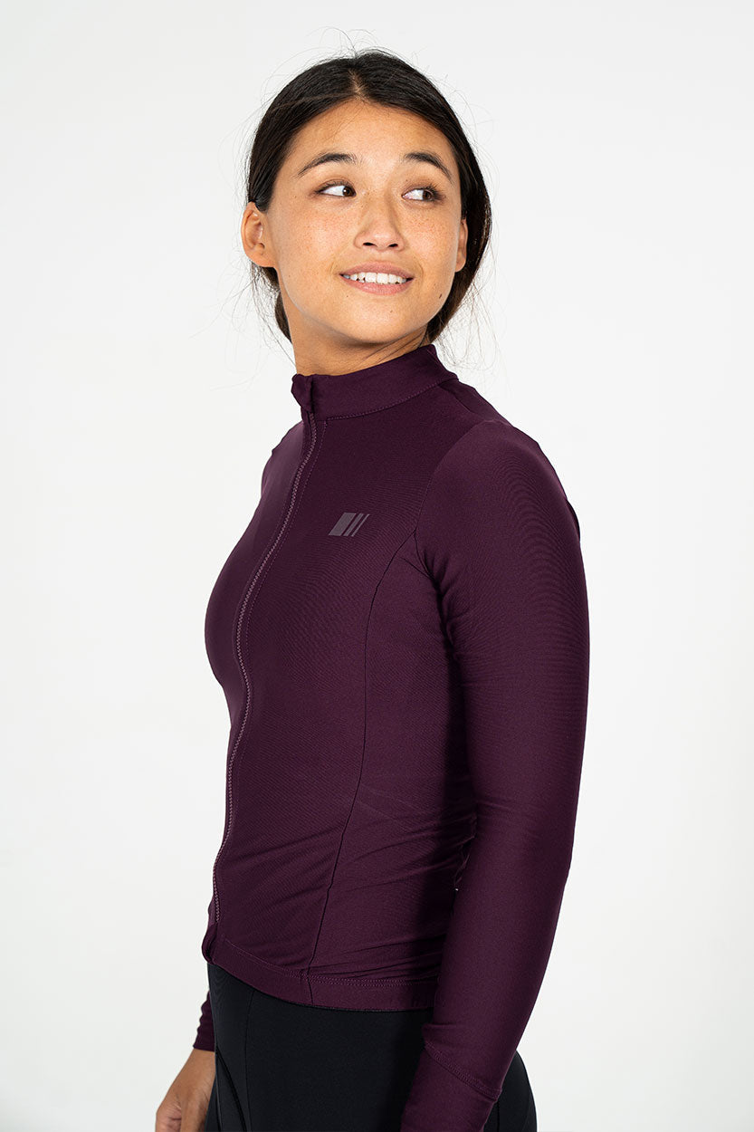 Maillot One Winter Bordeaux Mujer