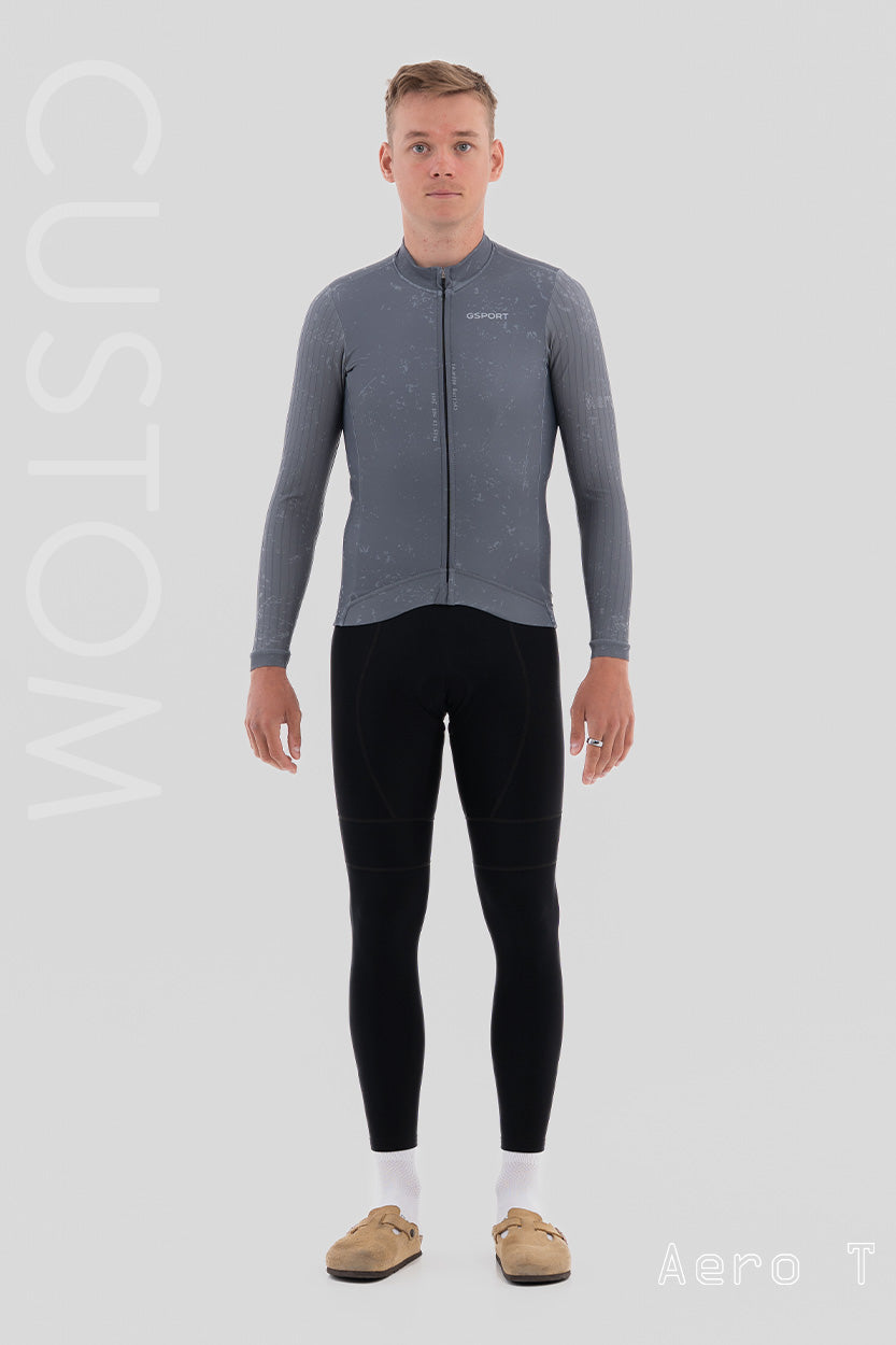 Maillot largo manga larga T aero T-aero custom ropa personalizada ciclismo gsport