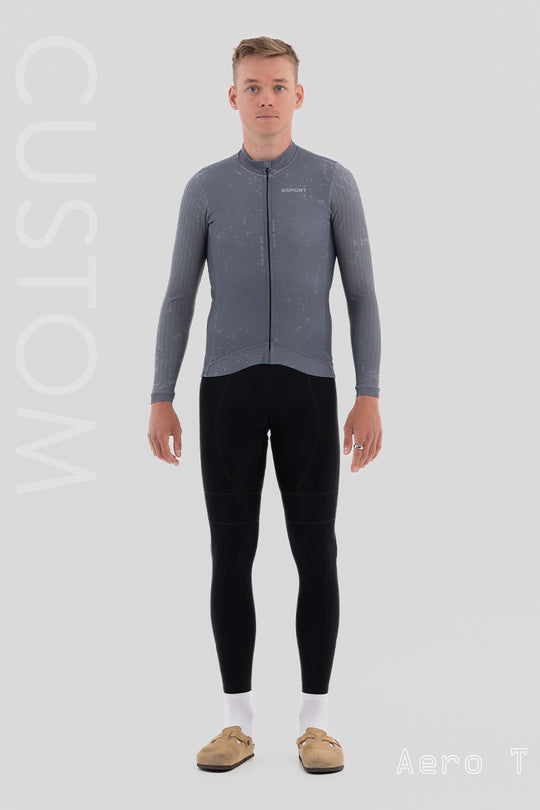 Maillot largo manga larga T aero T-aero custom ropa personalizada ciclismo gsport