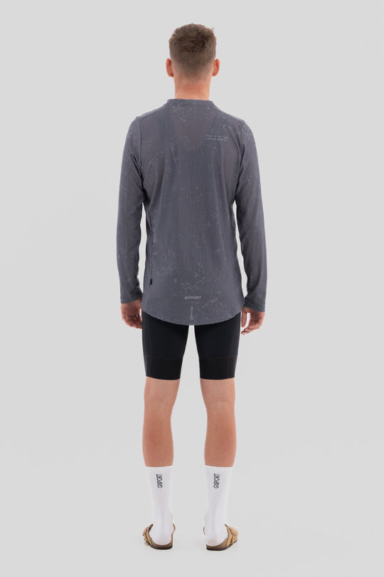 camiseta manga larga ebike transpirable hombre gsport