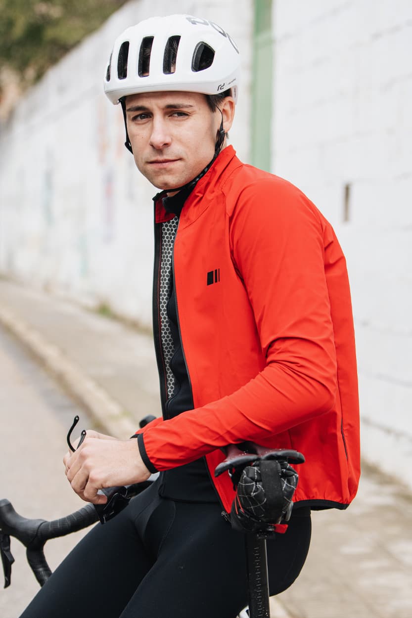 Anti-vento Pro Team Vermelho Gsport Cycling GSPORT