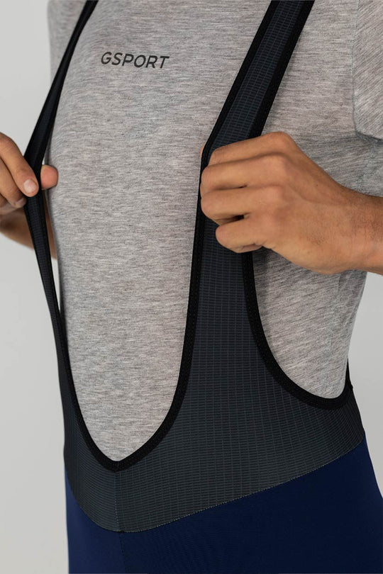 culotte corto bib short aquazero navy azul marino hombre invierno lluvia
