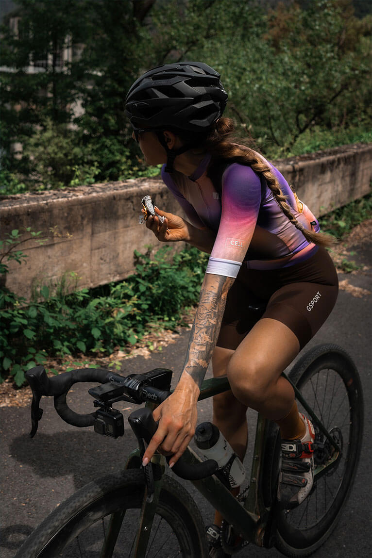 Culotte endurance brown ciclismo mujer gsport