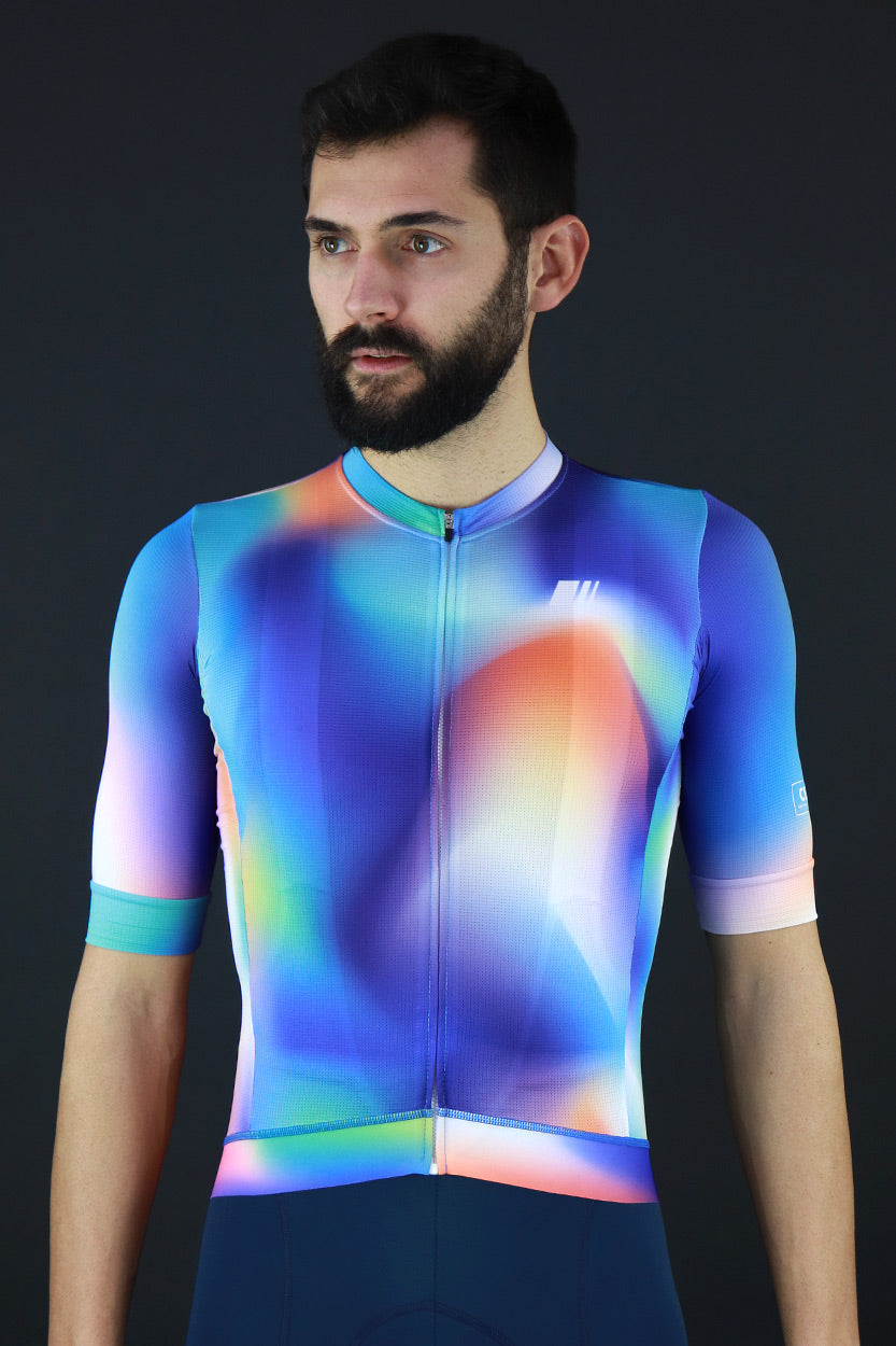 maillot aero cell rods manga corta hombre coleccion gsport ropa ciclismo jersey verano ss22 2022 
