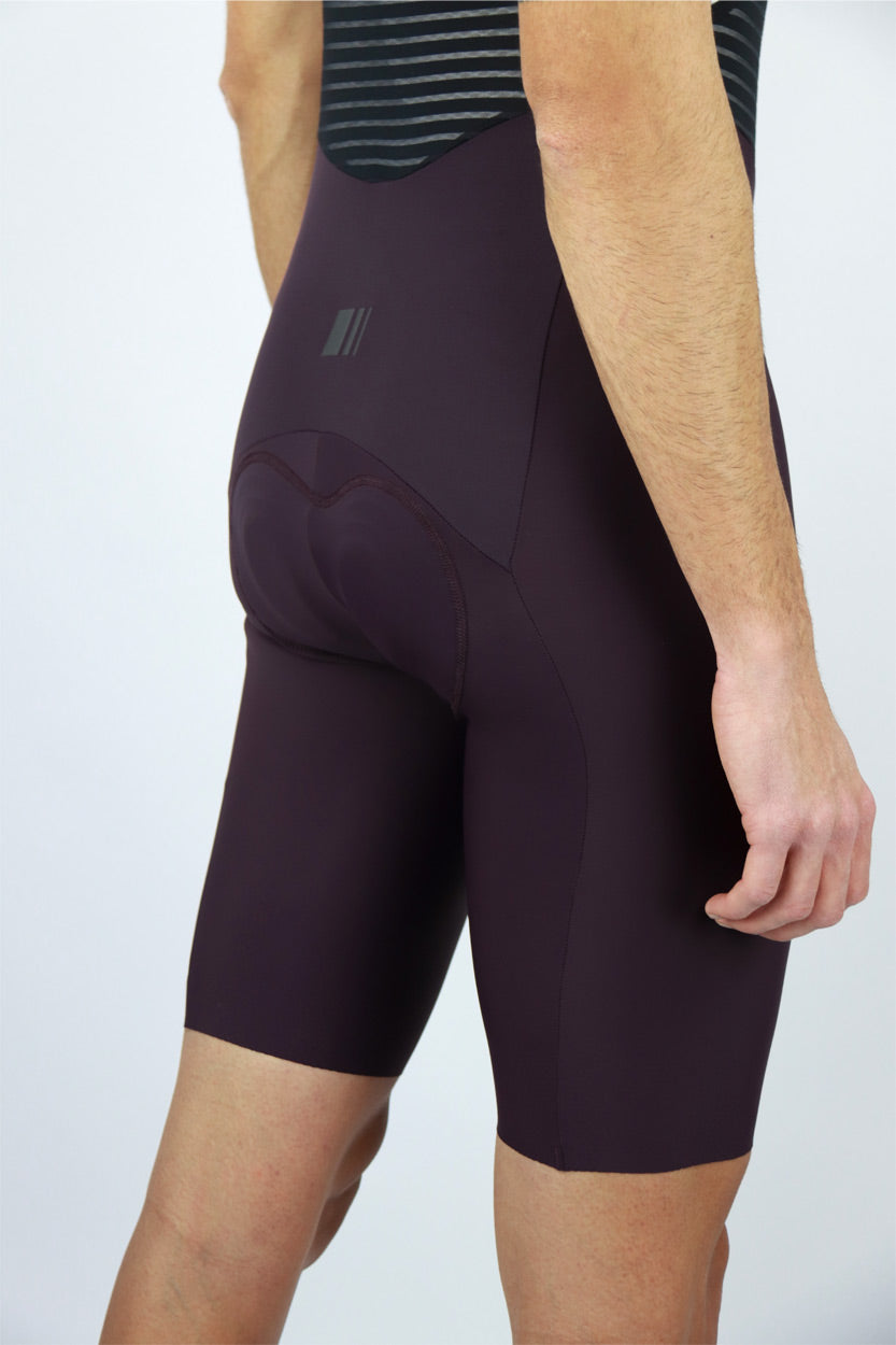 culotte pro skin burgundy burdeos hombre sin costuras bib short men gsport